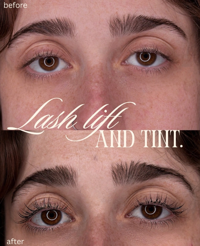 lash lift tint